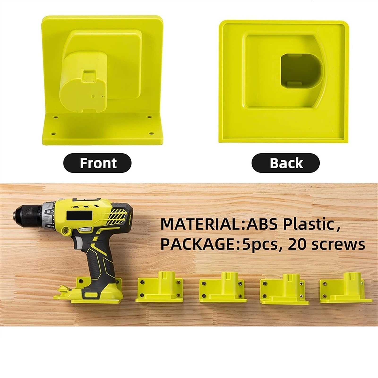 Support Meuleuse Ryobi Support Mural Pour Meuleuse D'angle Ryobi 18V - Range Ton Outil En Sécurité Galaxy Tools