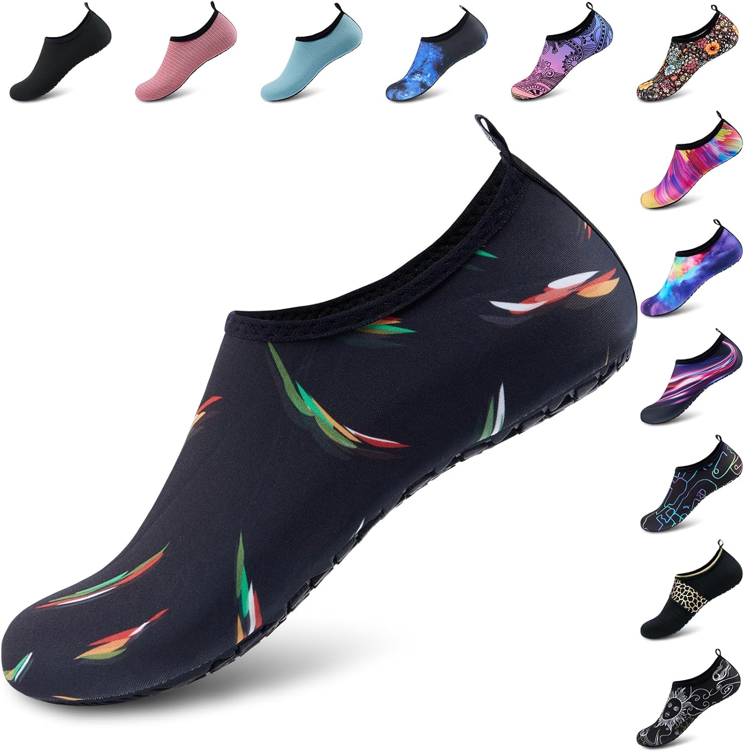 Chaussures D'Eau Hommes Femmes Sport Séchage Rapide Pieds Nus Pour Natation Plongée Surf Aqua Piscine Plage Marche Yoga Exercice Exercice