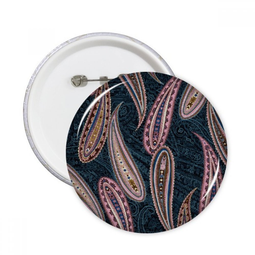 Badge fleur poisson abstrait XXL une idée cadeau originale pour customisation
