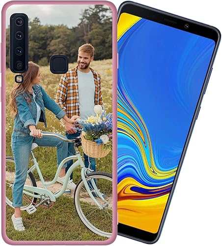 Miniatura 9 de Styletify Funda de fotos personalizada para Galaxy A9 2018, funda de silicona a prueba de golpes, funda de teléfono personalizada de caramelo suave,
