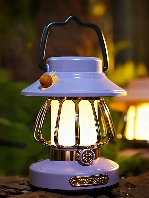 Kids Lantern with 3 Color Dimmable & USB-C Charging, Kids Nightlights for Bedroom
