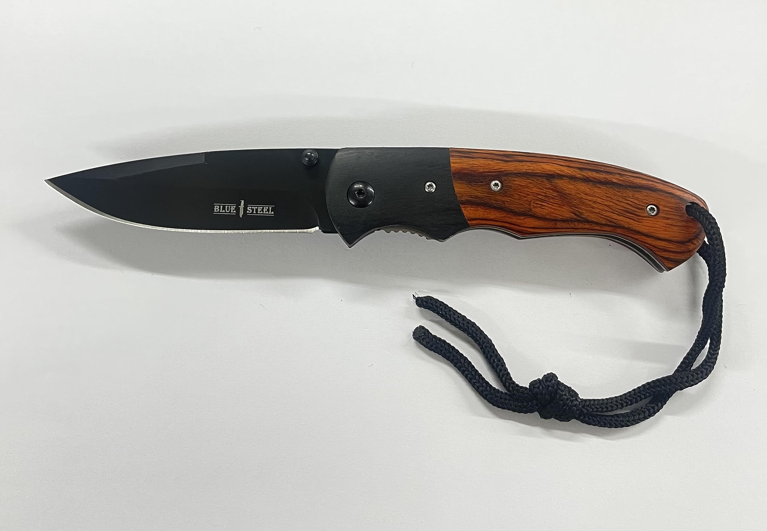 GIFTS INFINITY Customized Engraved Pocket Folding Knife - Groomsmen Wedding Party Monogrammed (GI-2RW)