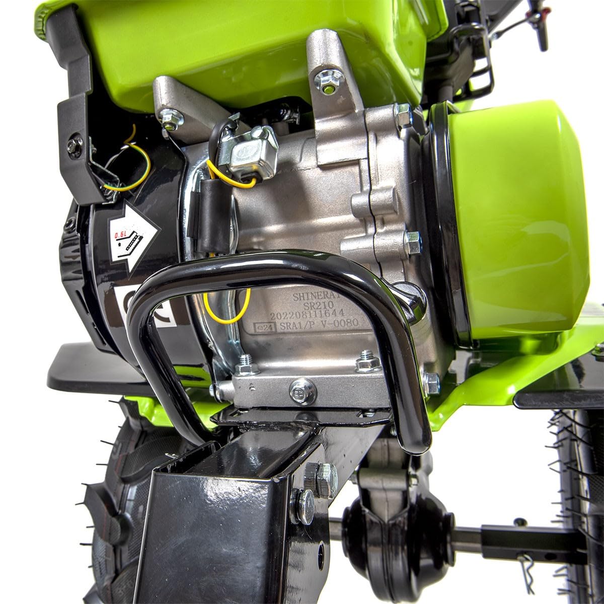 VITO - Petrol Petrol Tiller 212 cc 7HP Engine 4T Transmission Belt Width 70-85 cm Bumper + Cutters