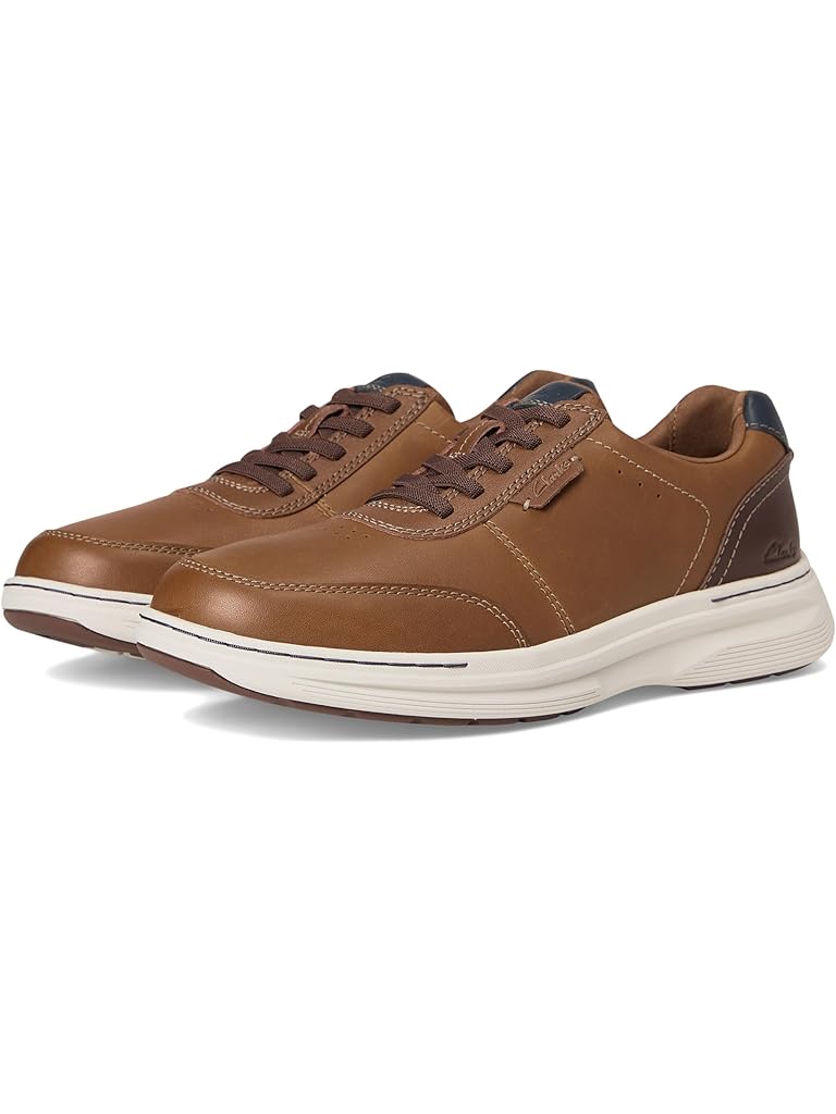 Tan Clarks Craftwell Lace