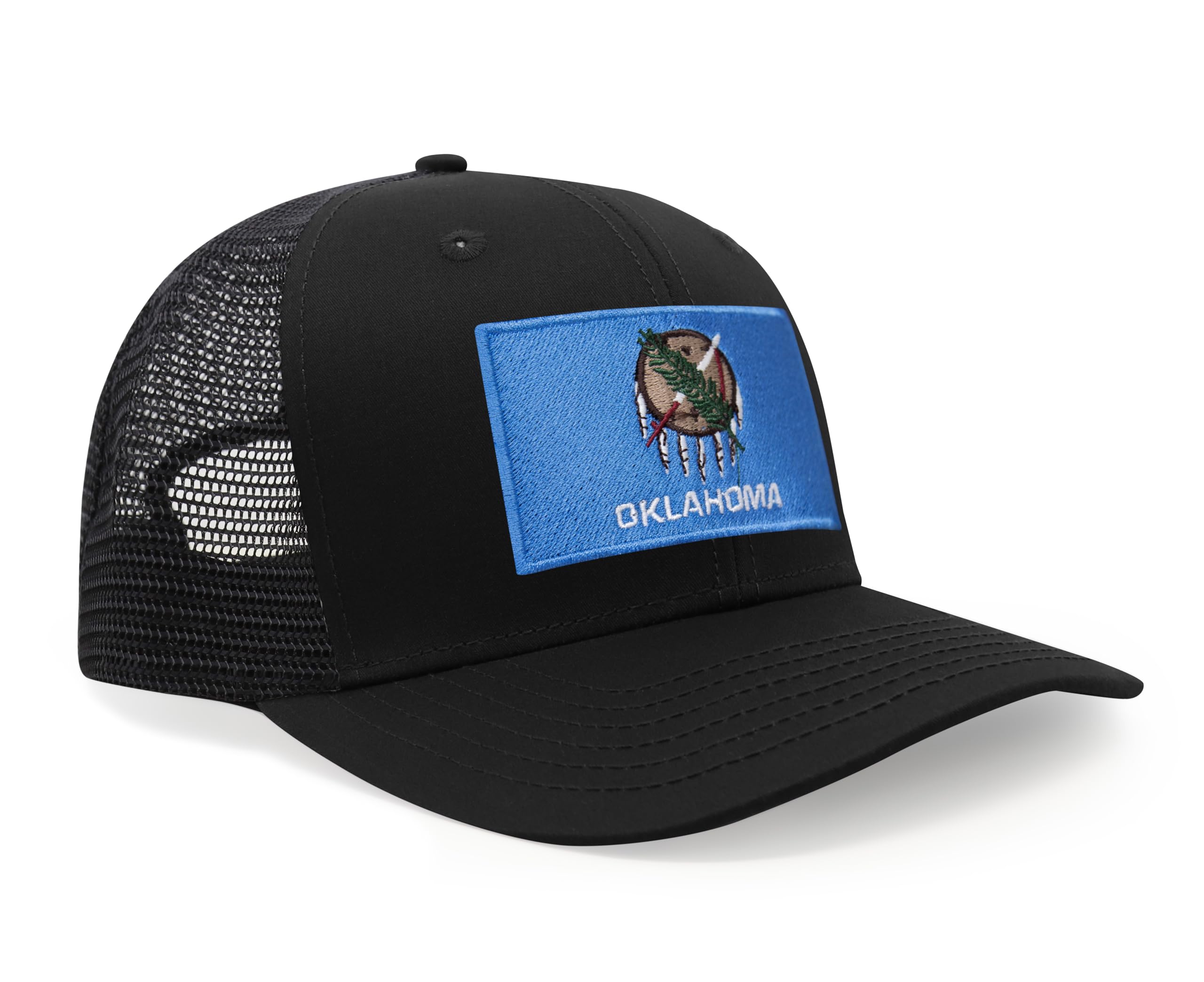 International Tie State Hat for Men and Women, Adjustable Snapback Trucker Baseball Cap with Embroidered Patch