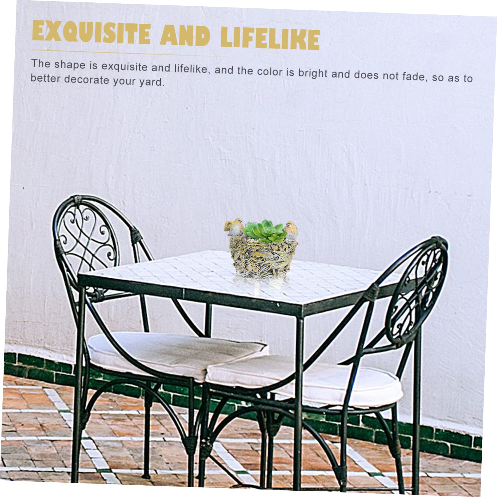Happyyami Blumentopf Aus Resin Resin Topf Für Sukkulenten Übertopf Bonsai Töpfe Pflanzenbehälter Für Gräser Und Kleine Blumen Home Decor Für Garten Und Terrasse