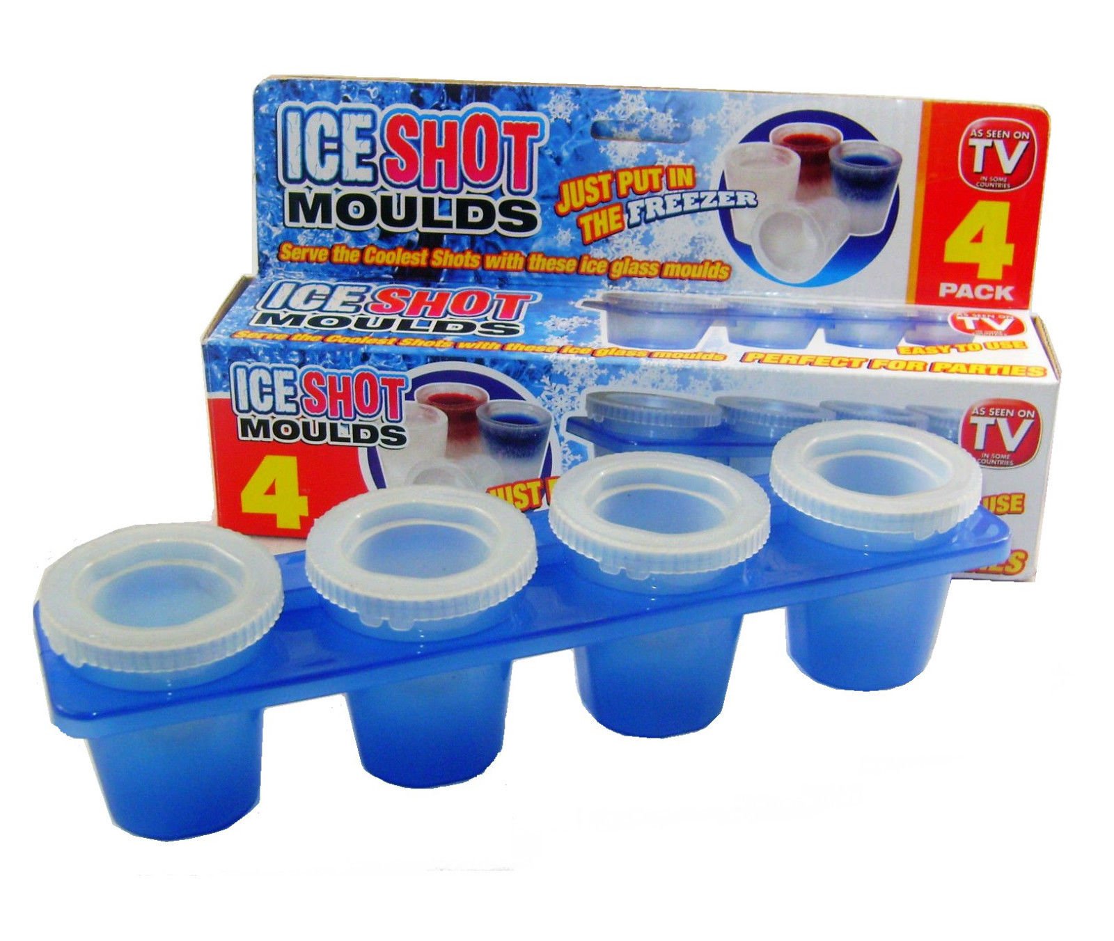 Ice Shot Glass Tray Mould by Lizzy®