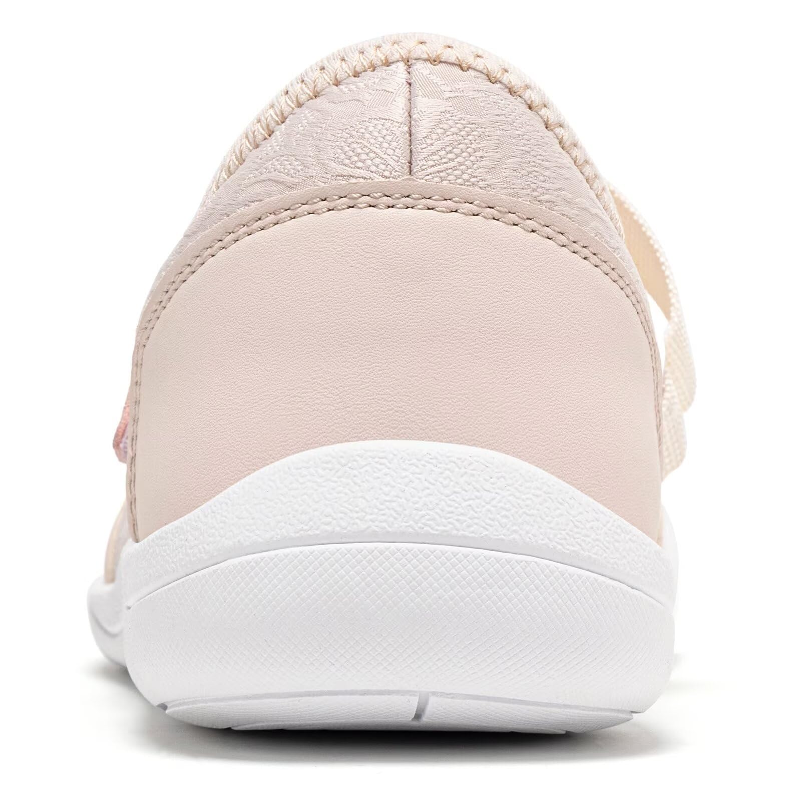 HOBIBEAR Damen Barfuß Mary Jane Schuhe breite Zehen Nullabsatz minimalistisch Verstellbarer Klettverschluss Gehschuhe