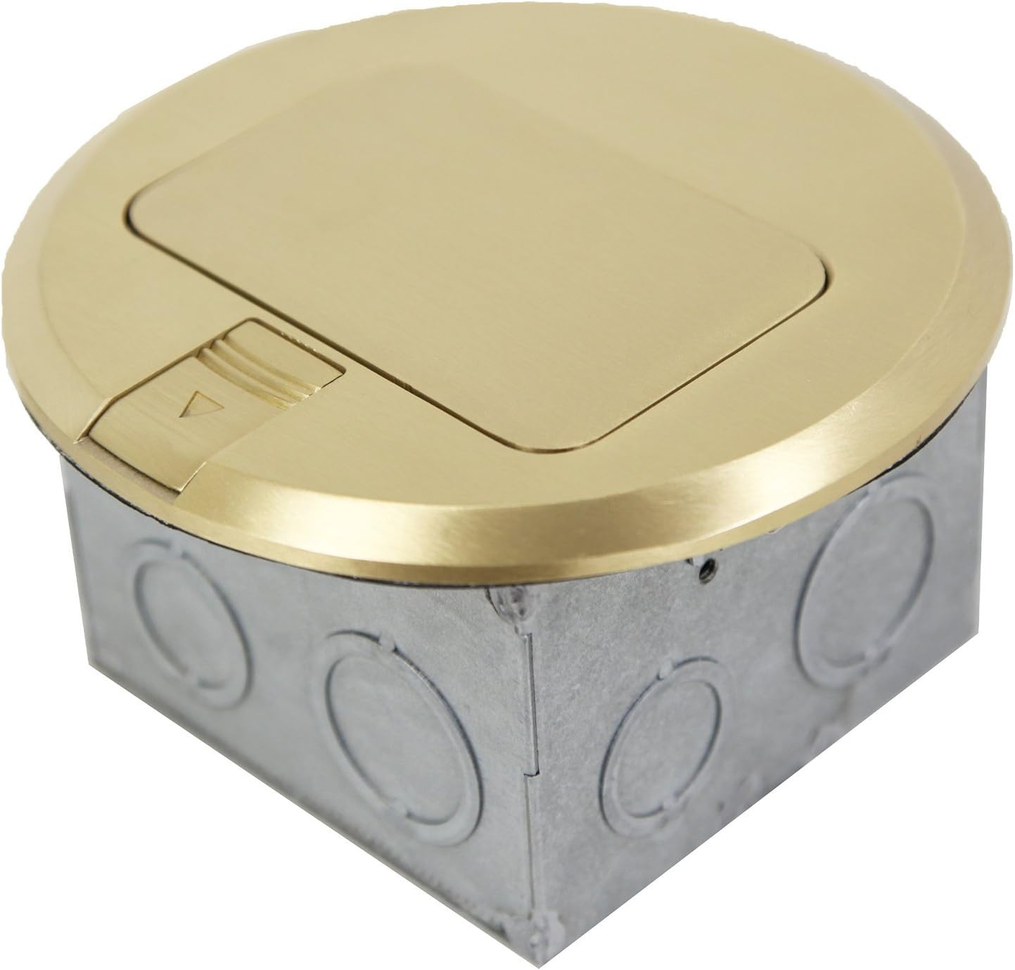 Get Popular Offer ENERLITES Round Pop-Up Floor Box Kit, 6 Diameter Cover, 20A Tamper-Weather Resistant Receptacle Outlet, Watertight Gasket, Corrosive Resistant Hardware, 961501-C, Brass (661501) One-Day Sale: Up to 70% Off ENERLITES Round Pop-Up Floor Box Kit, 6 Diameter Cover, 20A Tamper-Weather Resistant Receptacle Outlet, Watertight Gasket, Corrosive Resistant Hardware, 961501-C, Brass (661501)