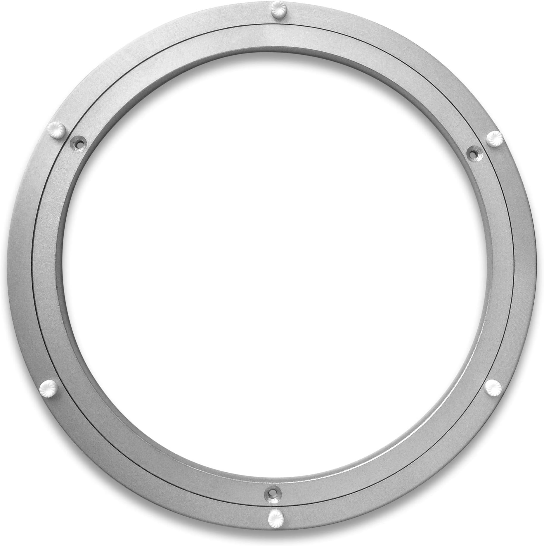 Troops BBQ Lazy Susan Turntable Ring - Heavy-Duty Aluminum Lazy Susan Bearing Hardware Single-Row Ball Bearings for Heavy Loads (225 lbs. Capacity) - 16 Inches