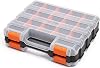 Mayouko Double Side Tools Organizer, Customizable Removable Plastic Dividers, Hardware Box Storage, Excellent for Screws,Nuts,Small Parts, 34-Compartment,2 PCS Set,12.6L x 10.6W x 3.2H