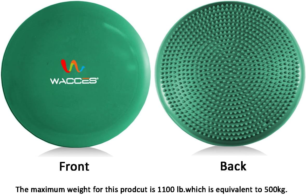 Wacces Inflatable Stability Balance Disc with Smart Pump