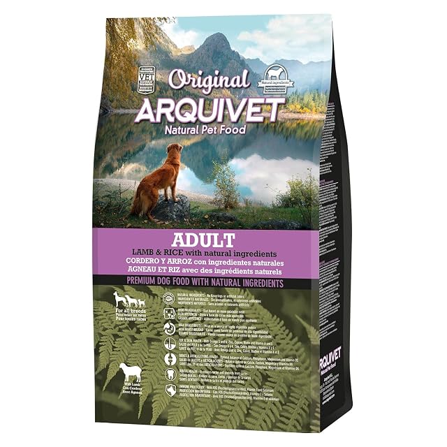 Foto 4 de 7 de Arquivet Original Adult 3 Kg- Pienso para Perros Adultos - Cordero y Arroz, 1 Unidad (Paquete de 1)