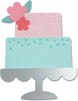Sizzix Bigz Die 665095 Celebration Cake by Alexis Trimble