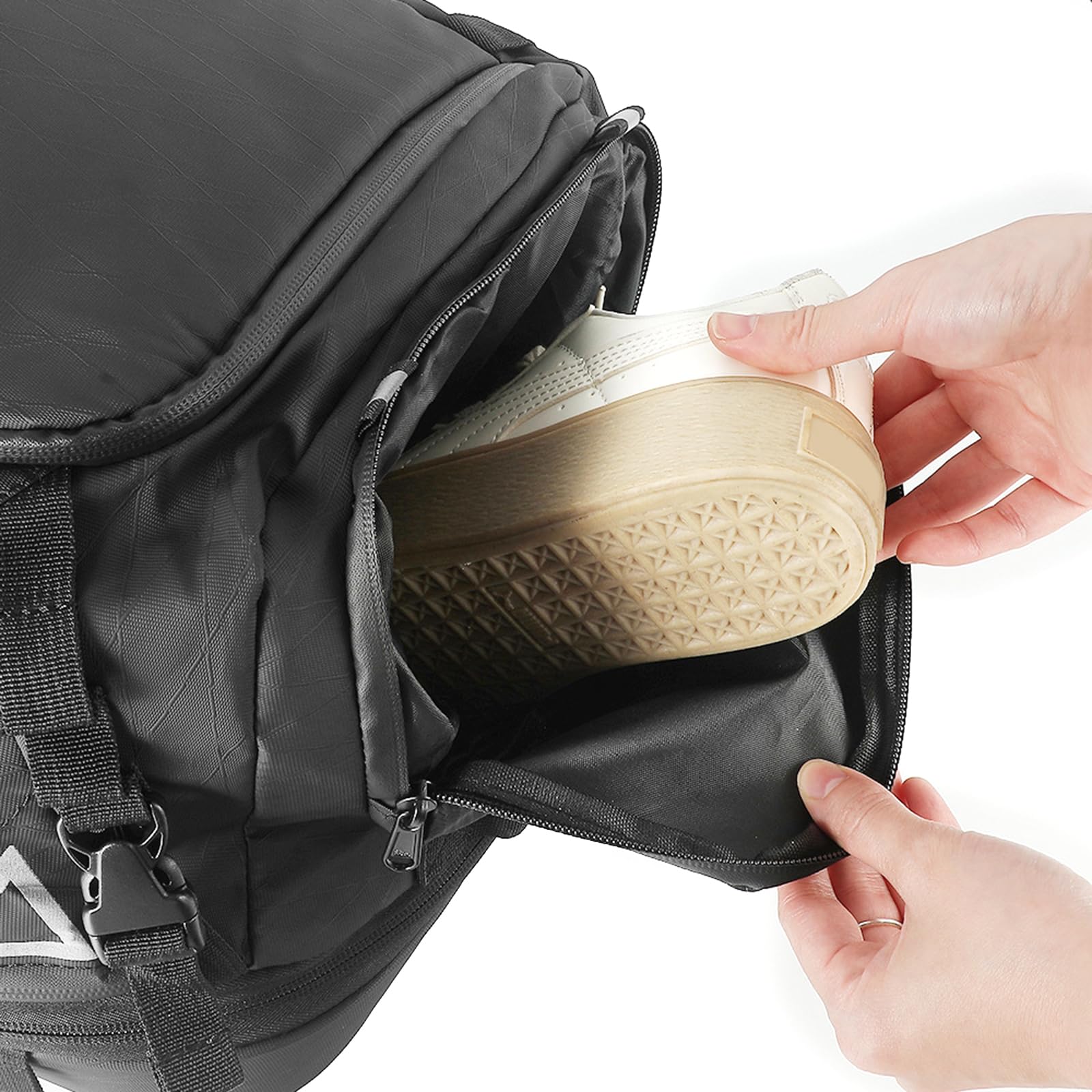 Borsa da moto rimovibile, facile da trasportare e protettiva, spaziosa, un must have per i motociclisti, borsa impermeabile per portapacchi della moto