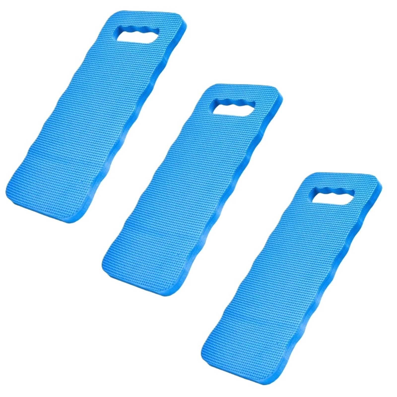 3 Rodilleras de Espuma para Jardinería | For jardineros EVA impermeable estera antideslizante cómodo cojín for herramienta de ejercicio de Yoga(Blue)