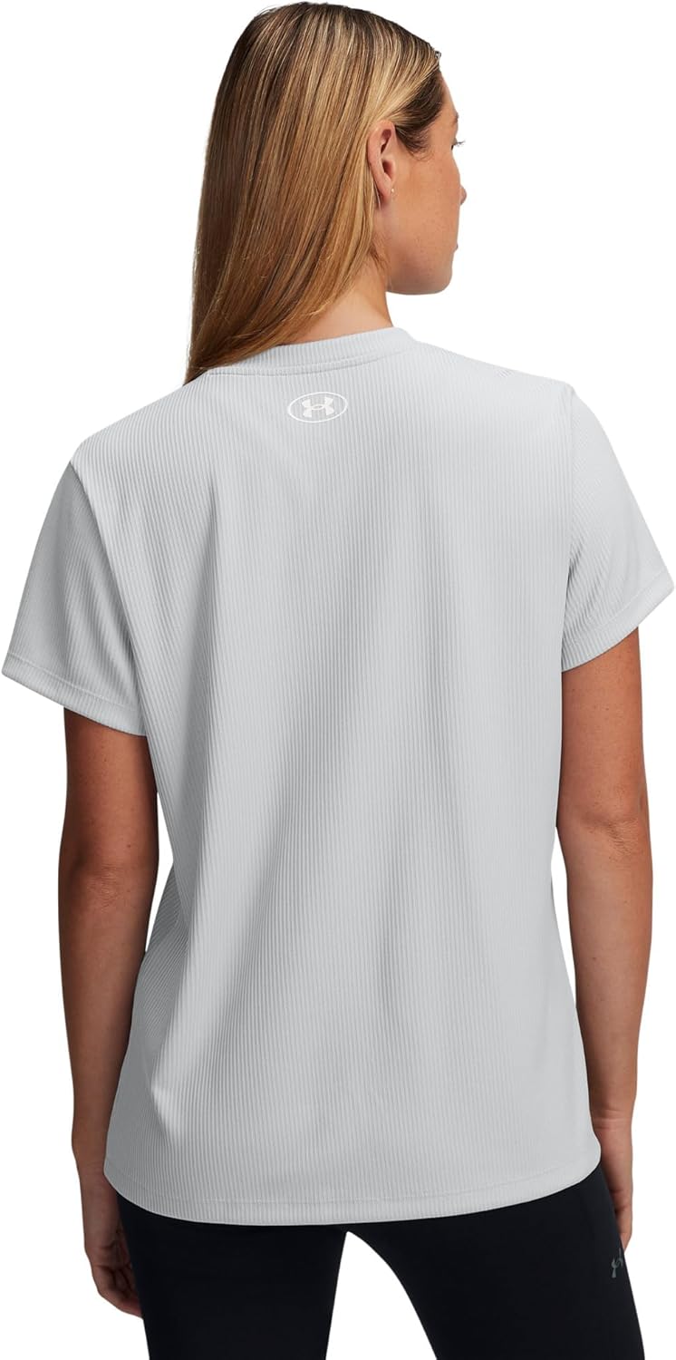 Under Armour Women's Tech Ribbed Short Sleeve Crew