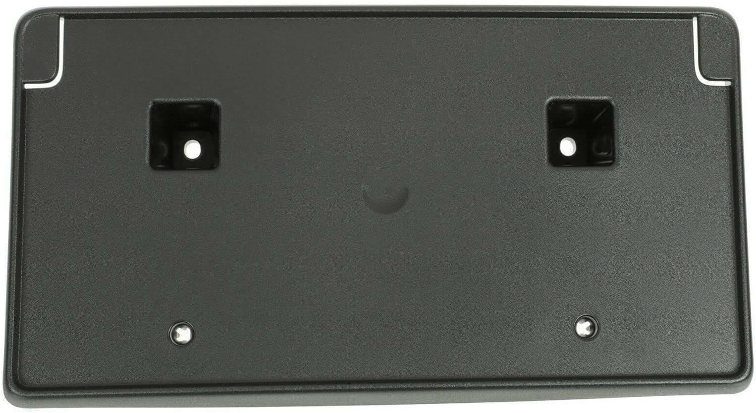 DAT AUTO PARTS Front License Plate Bracket Frame Cover Tag Holder Replacement for 2019-2024 Ram 2500 3500 4500 5500 Pickup Truck Except Power Wagon Black Textured Plastic CH1068166 68362197AA