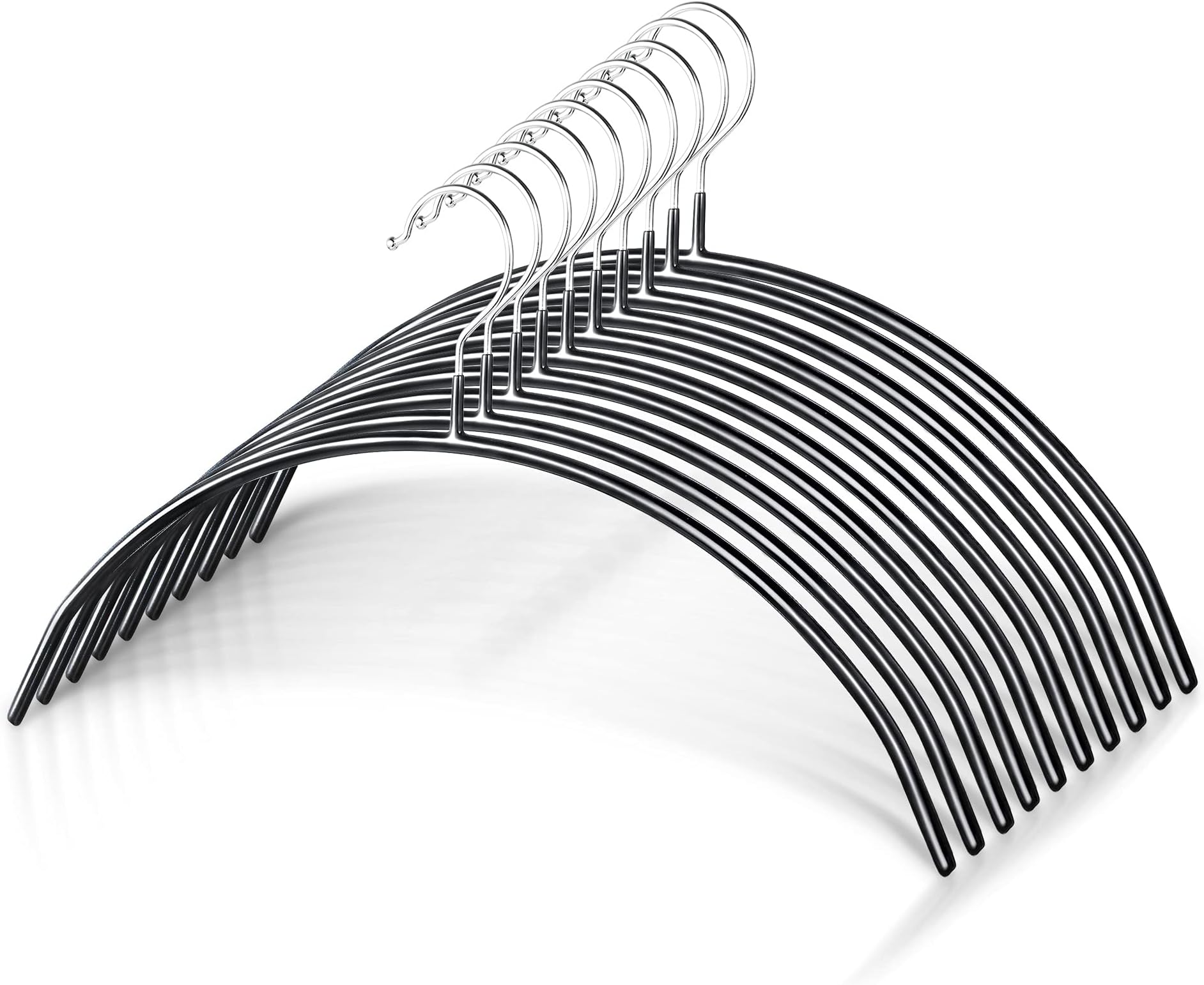 Velvet Clothes Hangers, ESEOE 50 Pack No Shoulder Bumps