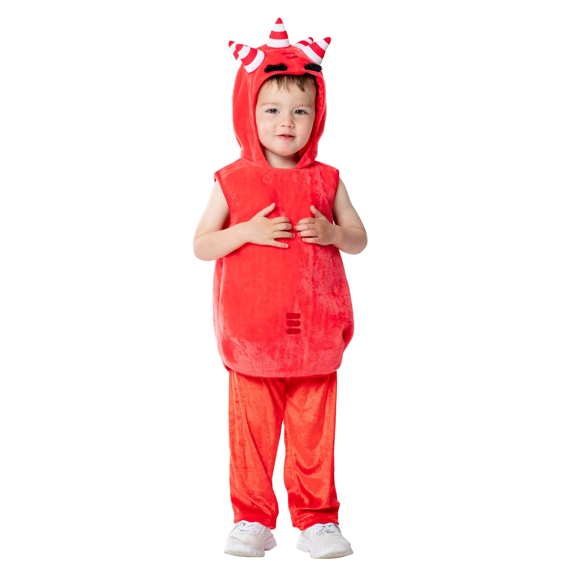 Rubie's3011983-4 Inf Oddbods Child Fuse Costume, Boys, Red, 3-4 Years Halloween
