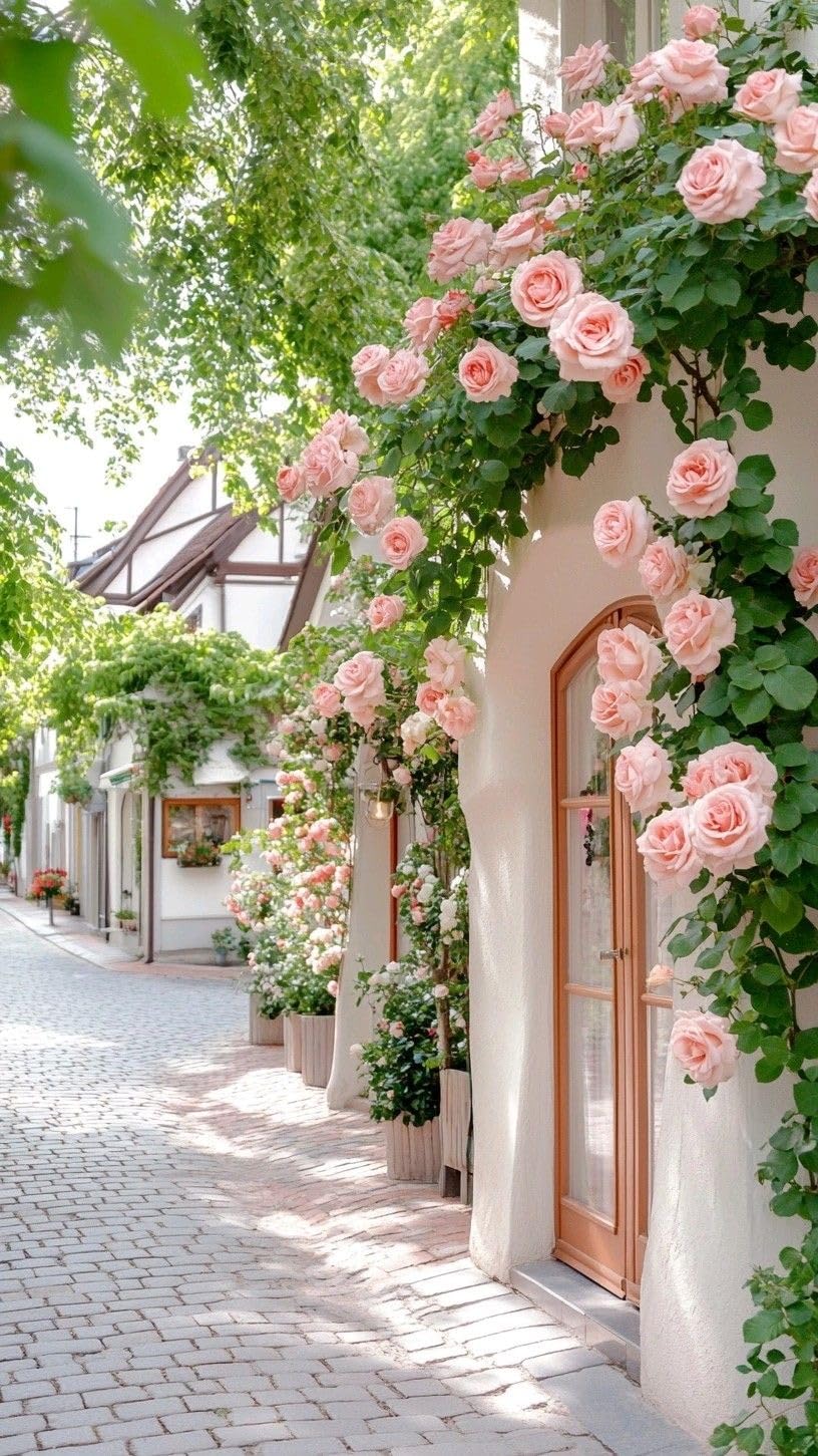 Climbing Rose Seeds - 100 Cream Mix Flowers -4