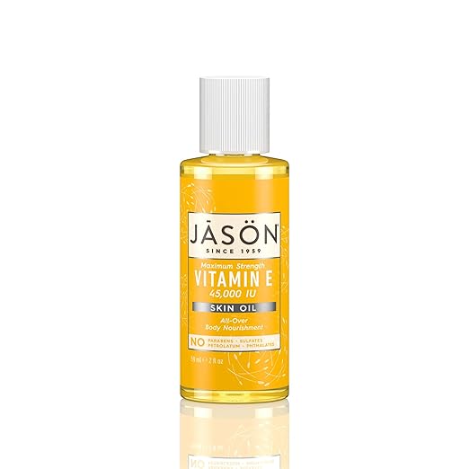 JASON Vitamin E 45,000 IU Skin Oil, Maximum Strength, 2