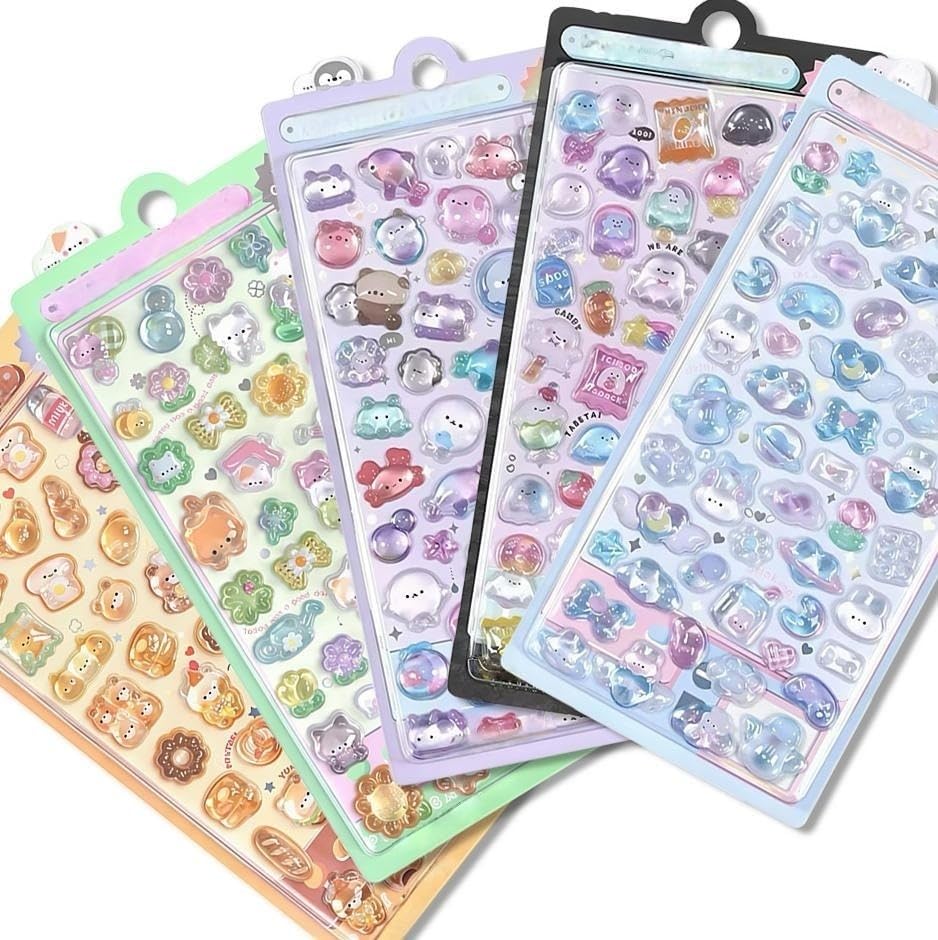 Amazon.co.jp: Zhejia ドロップシ-ル ぷくぷくシ-ル 【2026新登場