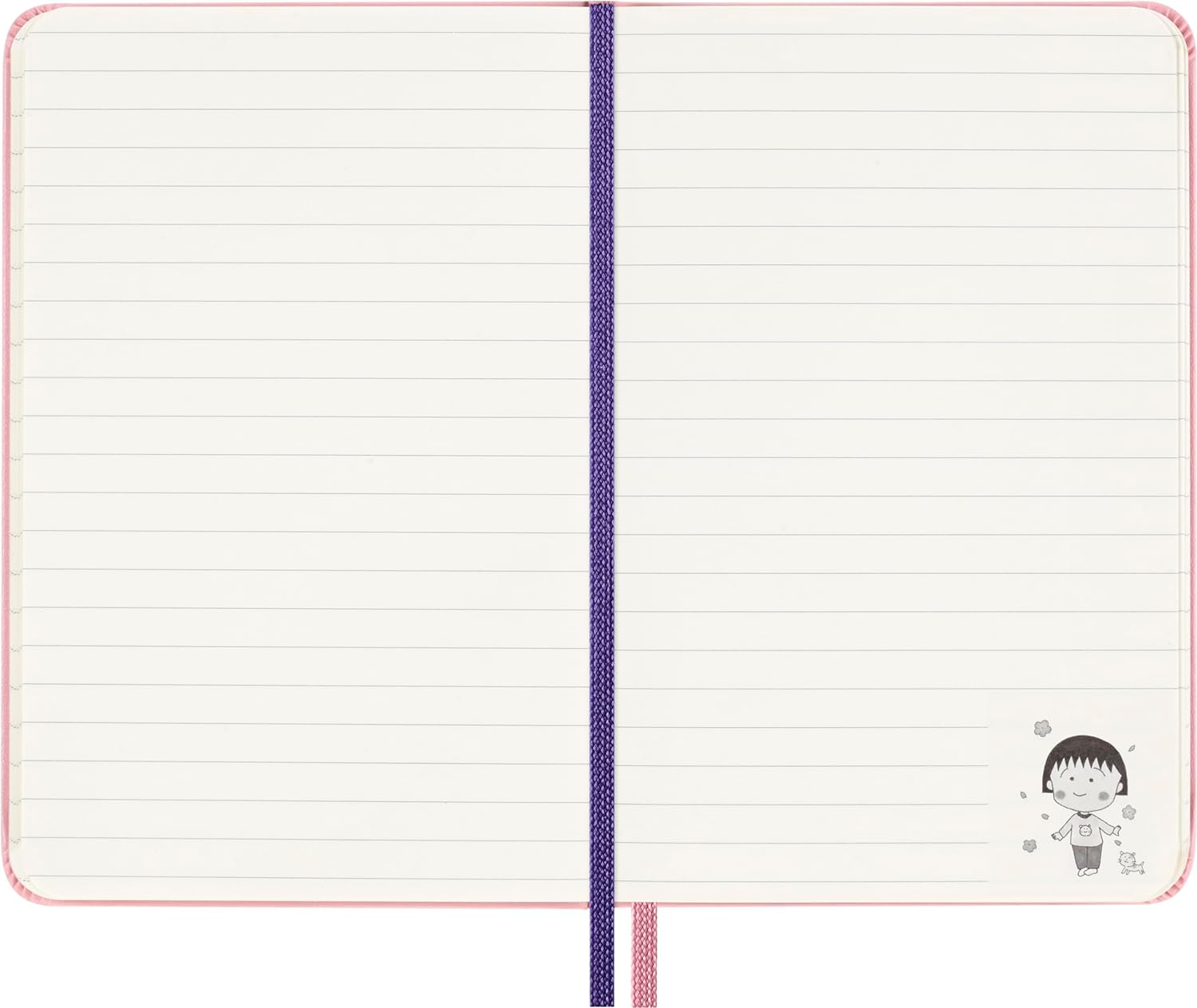Moleskine Limited Edition Sakura Notebook with lenticular optical-effect cover by Momoko Sakura, Hard Cover, Ruled, Pocket (3.5" x 5.5"), Maruko floral, 160 pages