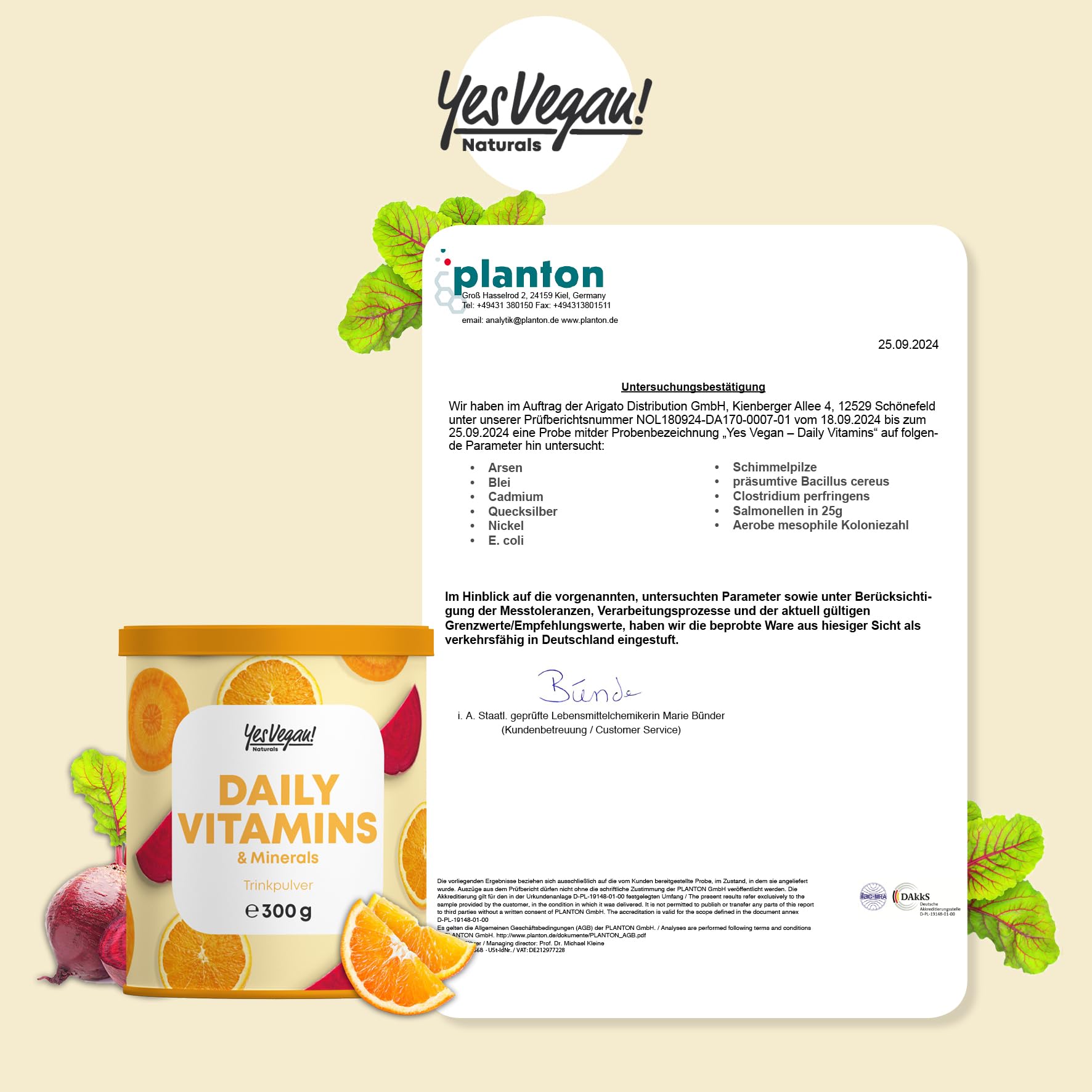 Multivitamin A-Z & Mikronährstoffe Trinkpulver (30 Portionen - Tropical Flavor) Daily Vitamins Pulver mit Vitamin A, C, D3, E, K2, B1, B2, B5, B6, B12, Magnesium, Immunsystem stärken (Packung mit 2)
