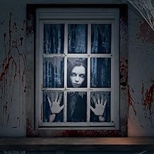 FUN LITTLE TOYS Halloween Female Ghost Screen, Window Door Cover, Party Decors