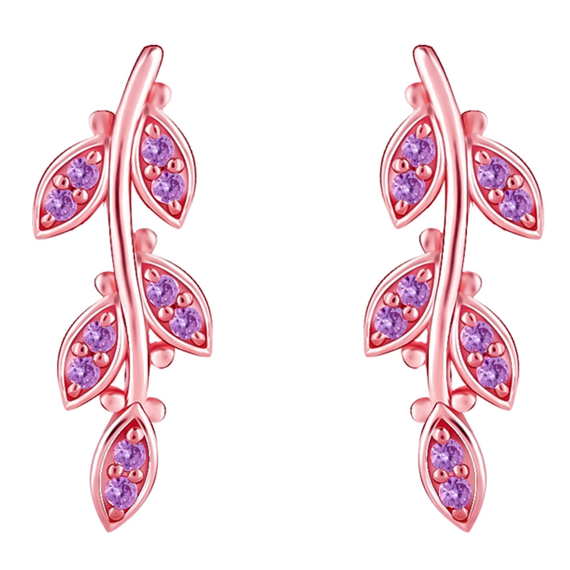 GIVA 925 Silver Rose Gold French Beauty Earrings | Drops to Gift Women & Girls | With Certificate of Authenticity and 925 Stamp | 6 Month Warranty* (B0BM6HB6DK) Amazon Price History, Amazon Price Tracker