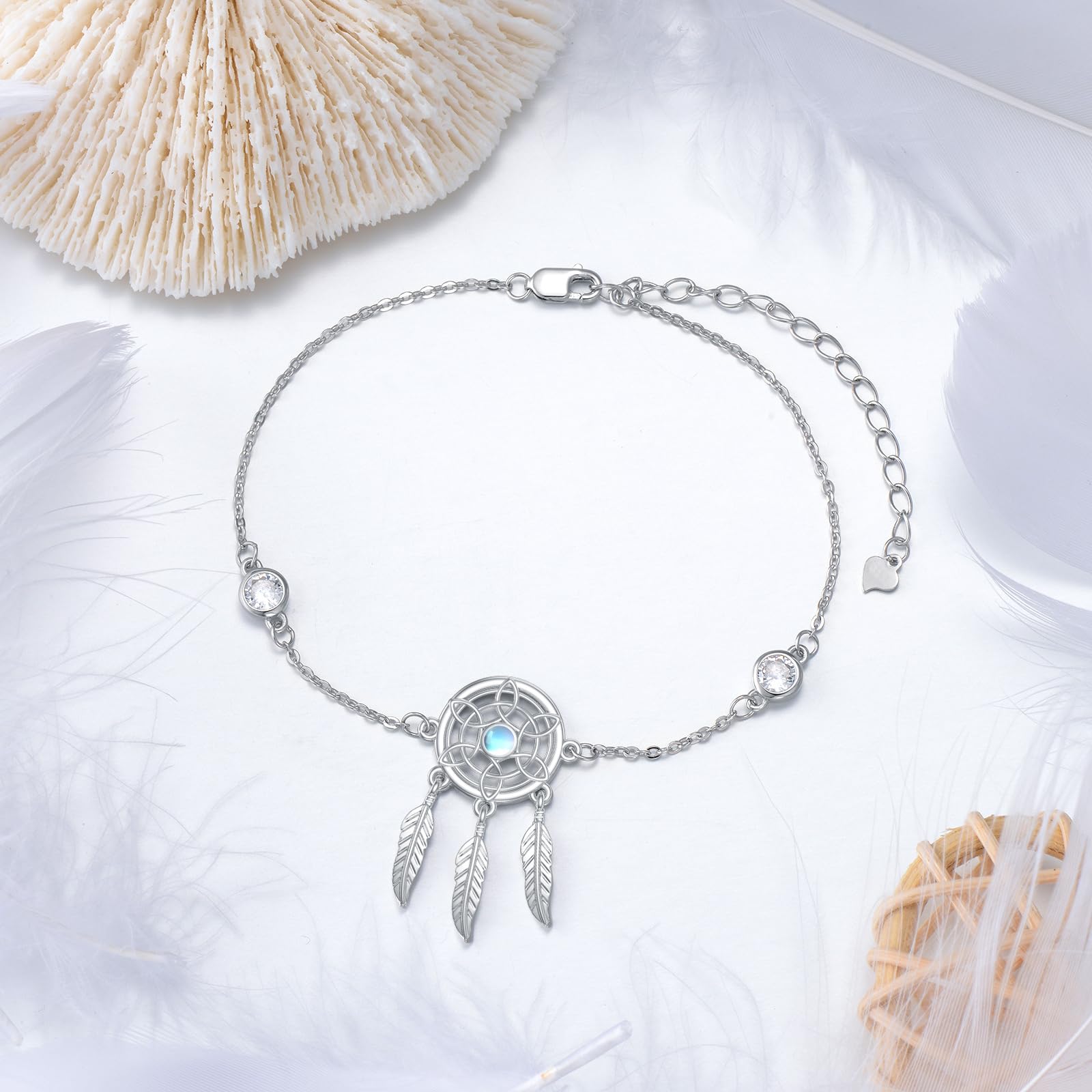VONALA Bracelet for Women 925 Sterling Silver Evil Eye/Butterfly/Celtic Flower/Tree of Life/Bracelet Jewellery Gift for Girls