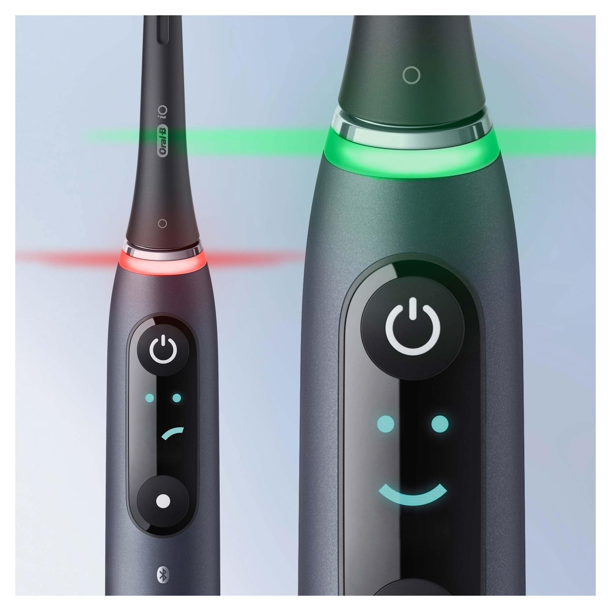 Oral-B iO 9 - Spazzolino elettrico con tecnologia magnetica, microvibrazioni, 7 programmi di pulizia e display a colori, custodia da viaggio, nero onice