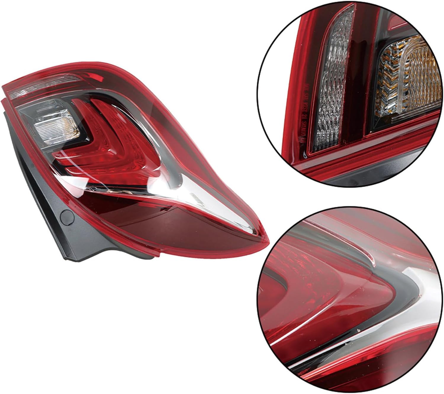 Tail Light Assembly Rear Brake Lamps Left Side Taillights Replacement for 2017-2021 Encore Replacement for GM2800296 42698967