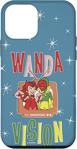 Vista 37 de Funda para TV retro WandaVision Wanda & Vision para iPhone 13 Marvel