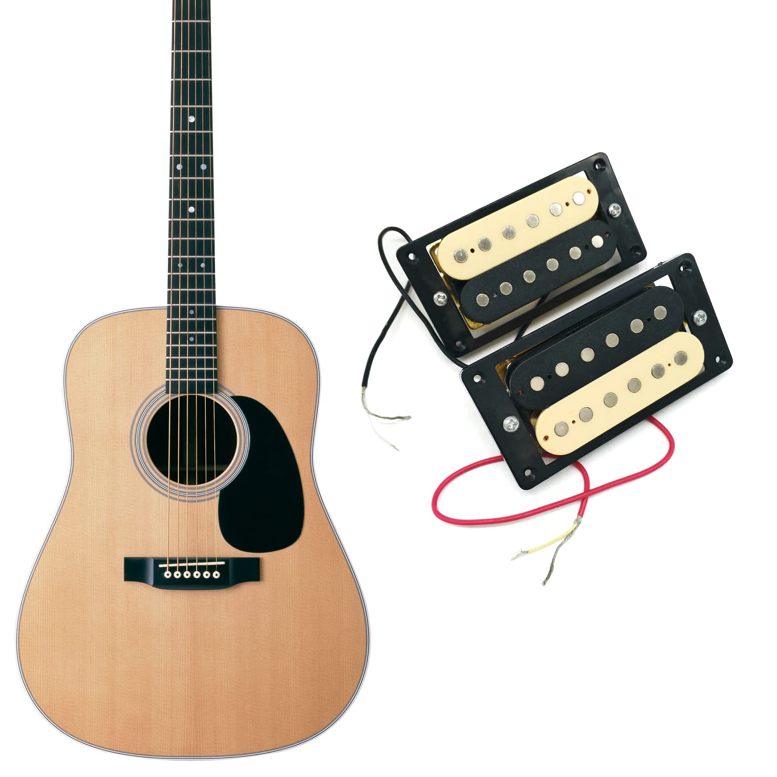 Amazon | エレキギターピックアップピックアップダブルハンプ