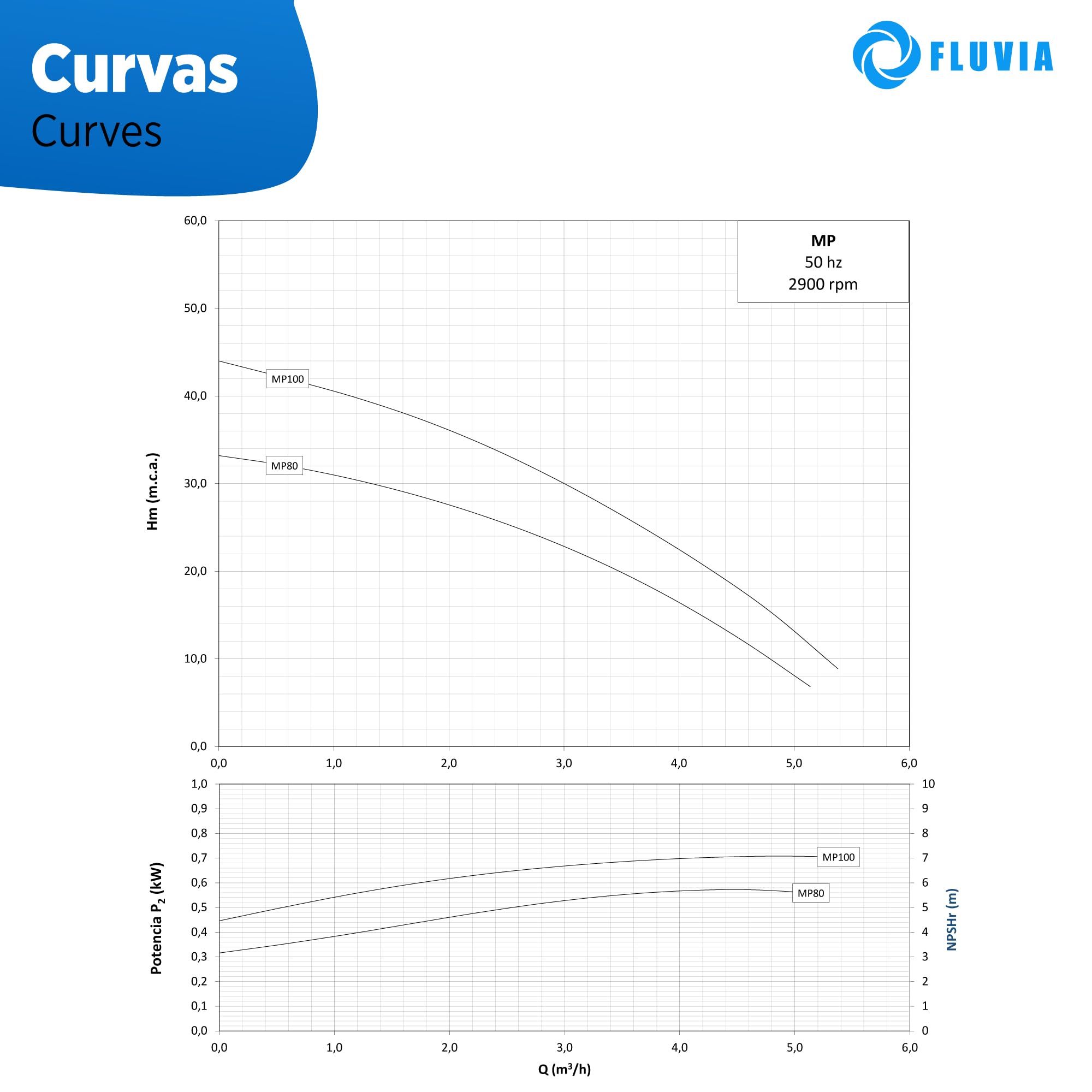 Bomba Centrifuga Multietapa 0.75 kW Horizontal para Presion de Agua y Riego con Cuerpo de Fundicion Eje Inoxidable Funcion Silenciosa para Vivienda Jardin y Grupo de Presion FLUVIA