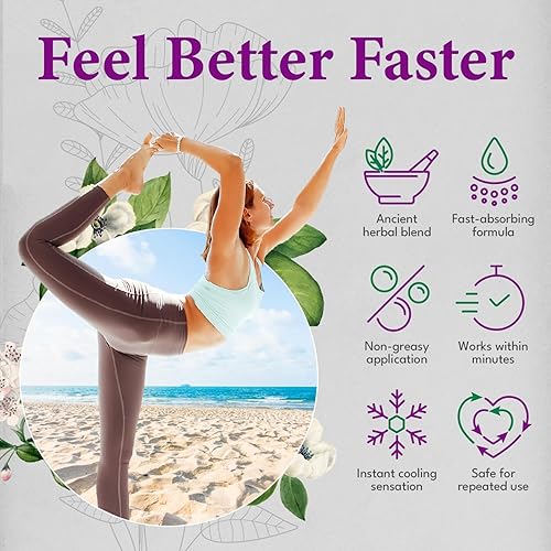 Miniatura 8 de Wonder Gel Gel - Crema de alivio del dolor de acción rápida para músculos, articulaciones, cuello, espalda, rodilla, hombros, pies, alivio del dolor