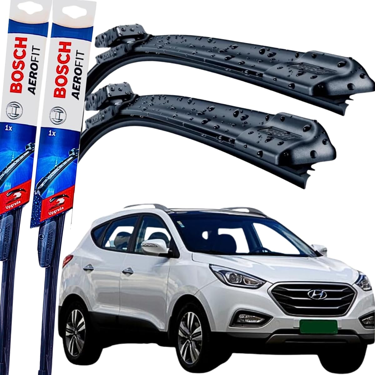 パラッポベンゴ Par Palheta Limpador Parabrisa Dianteiro Silicone Bosch Paleta