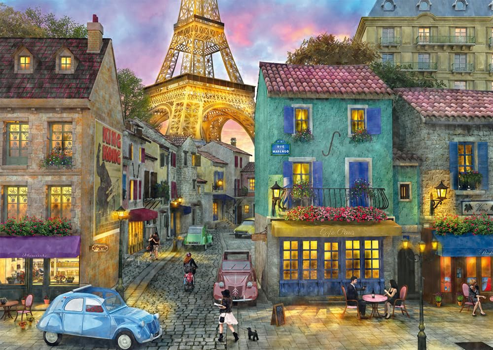 Schmidt Spiele 59780 In The Streets Of Paris, 1000 Piece Puzzle