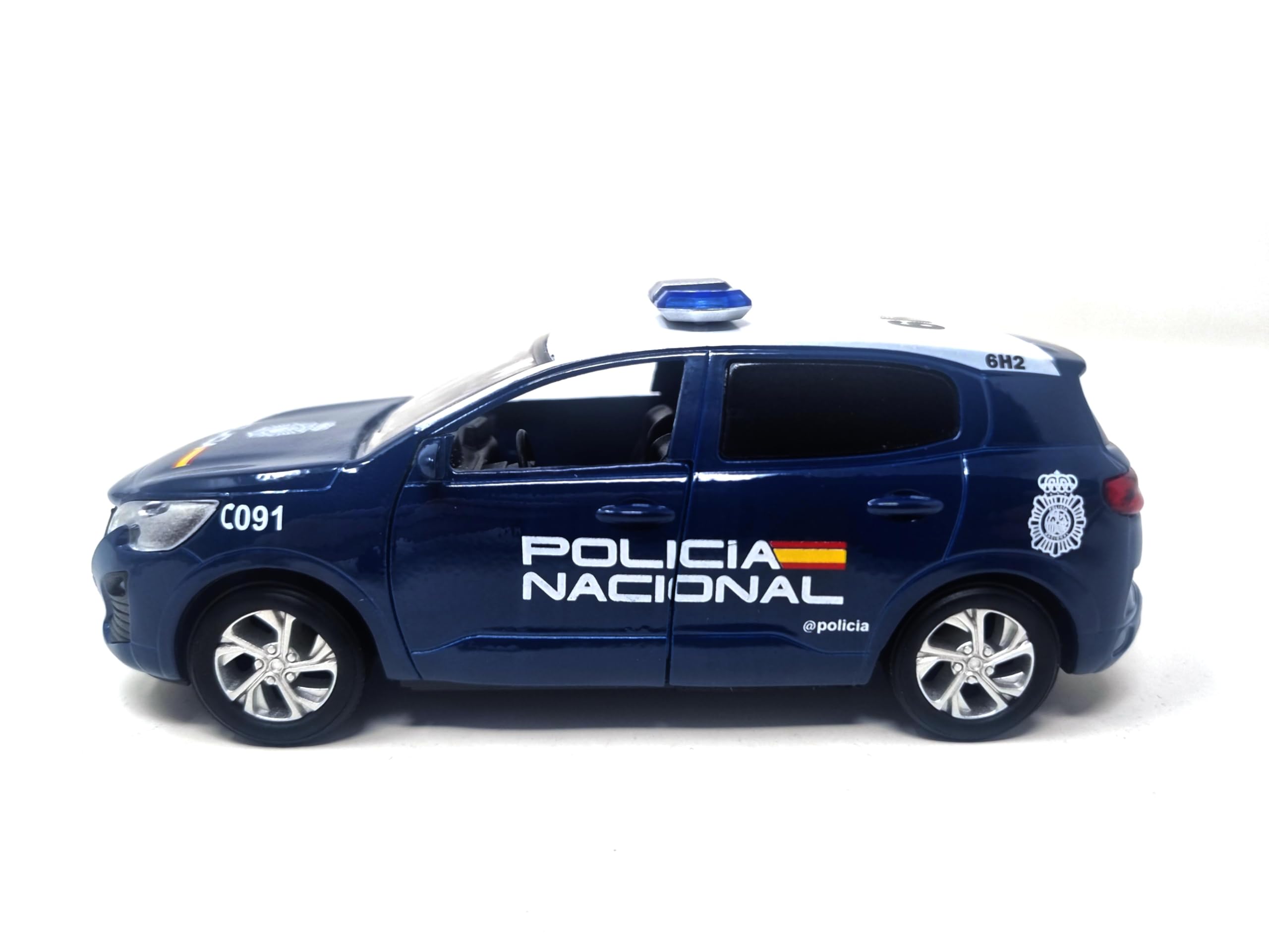 Au pays des jouets　o Manguel PLAYJOCS GT-8171 Voiture de police locale Voiture métallique