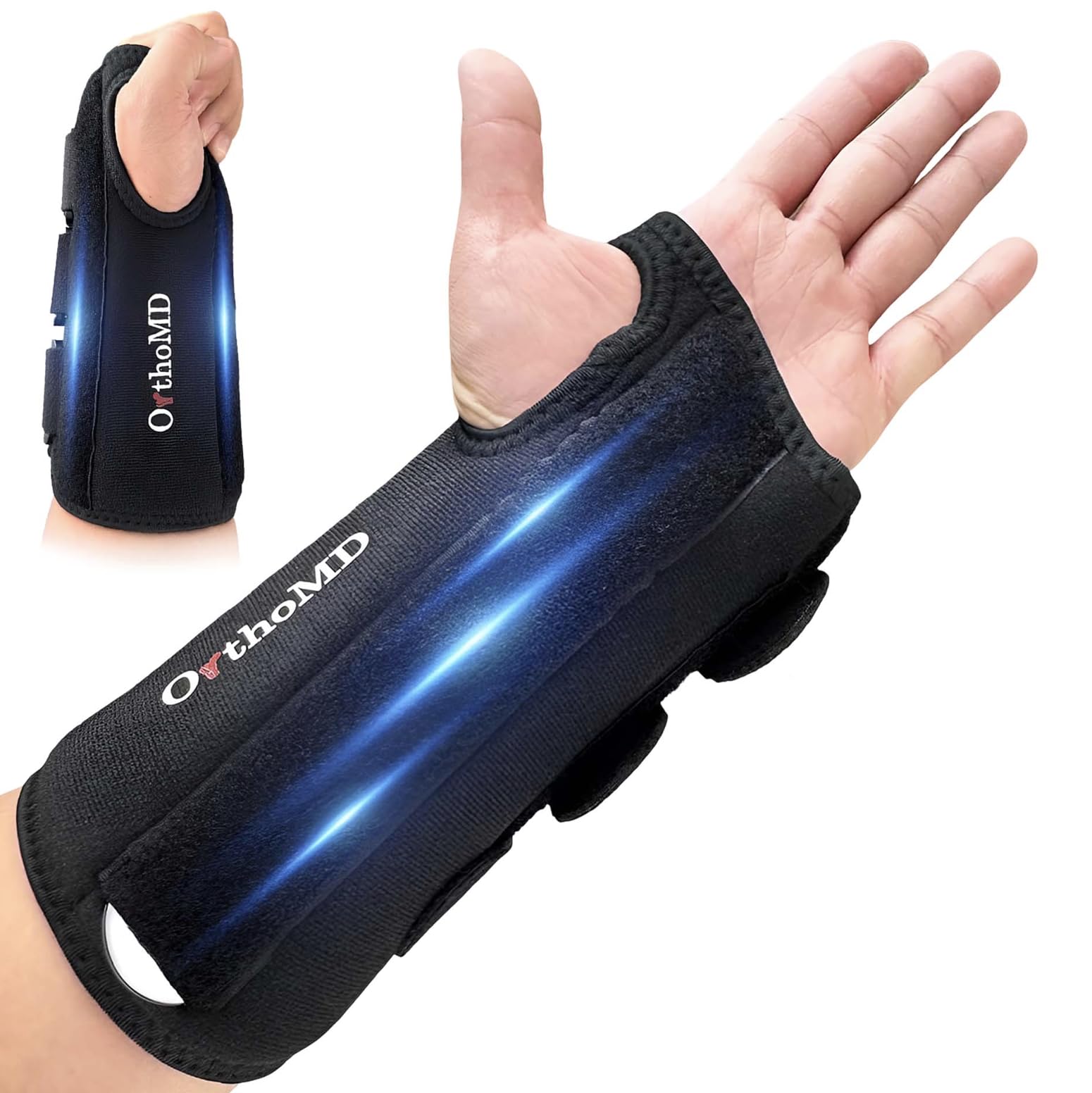 Carpal Tunnel Wrist Brace Orthopedic Hand Surgeon Designed Doctor Developed Wrist Splint Medical Grade Support for Tendonitis Arthritis