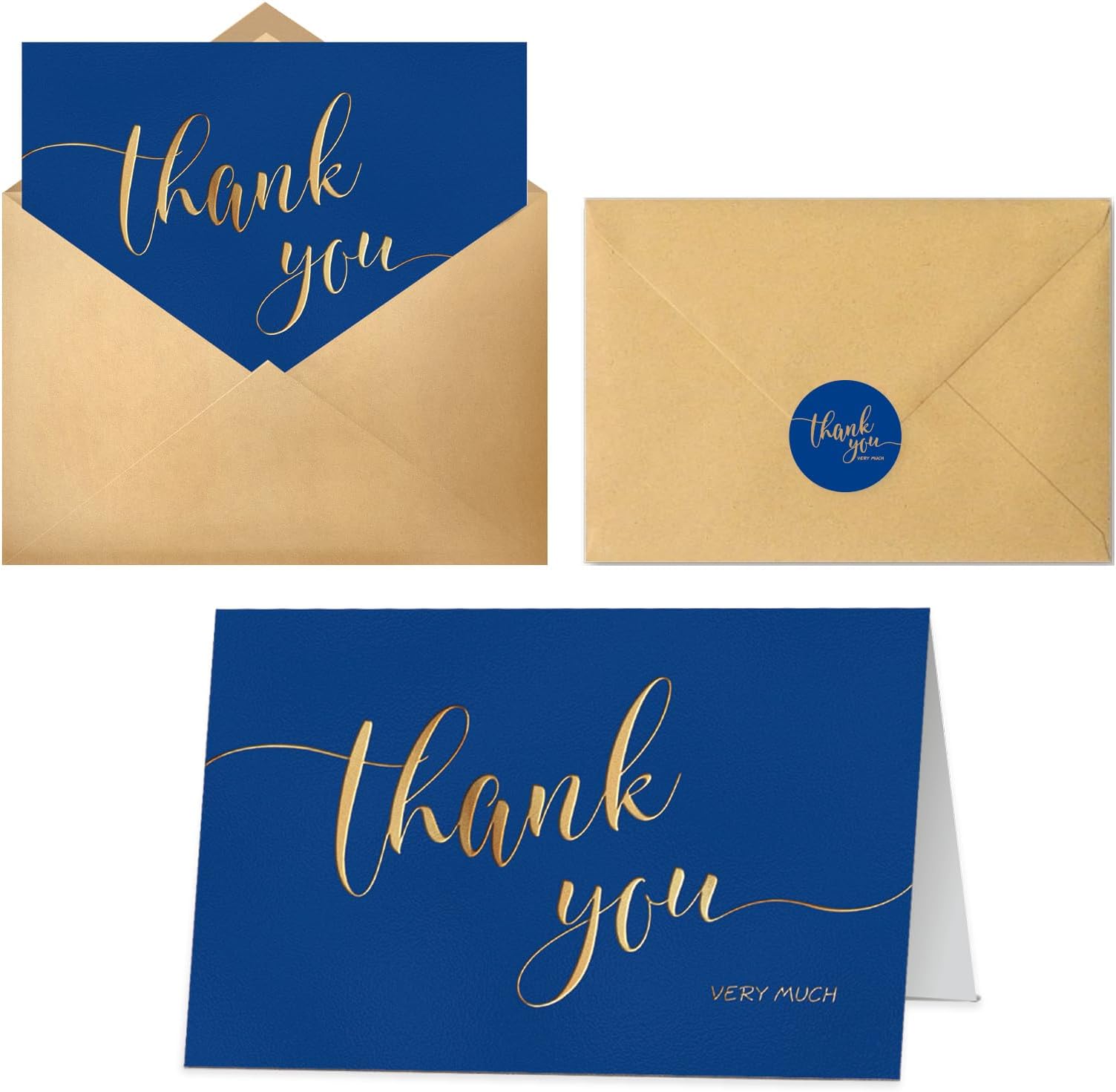 Thank You Cards Cruise On Cruise Staff (6 Pack), Elegant Appreciation Cards For... Carnival Cruise Gift Card