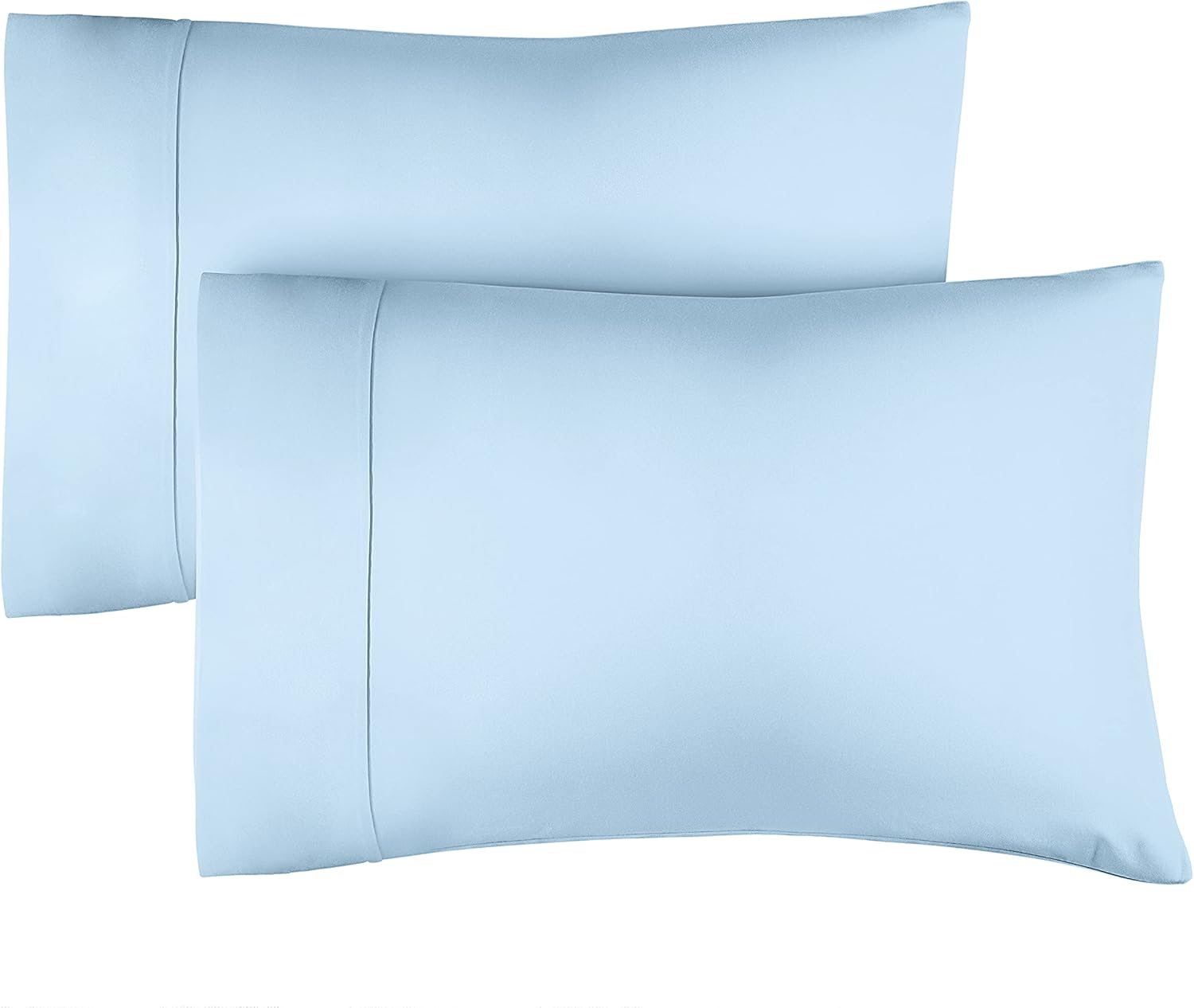 100 Cotton Pillow Cases Queen Size Cooling, Breathable & Soft Pillowcase Covers