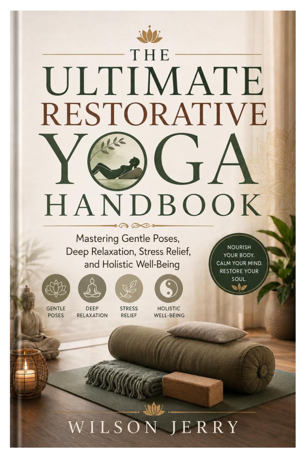 The Ultimate Restorative Yoga Handbook: Mastering Gentle Poses, Deep Relaxation, Stress Relief, and Holistic Well-Being