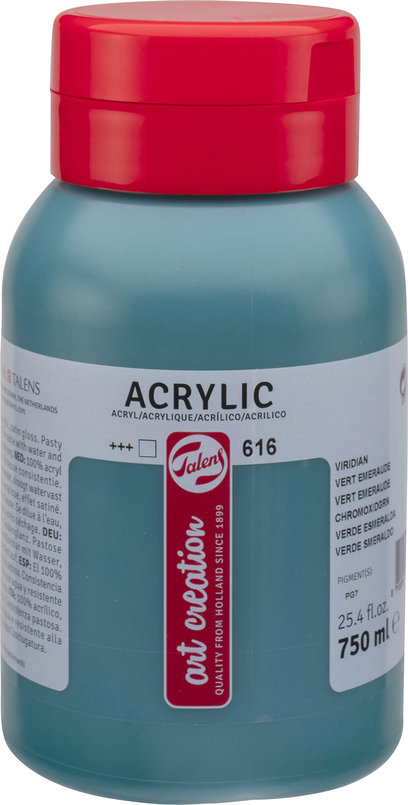 Acrylfarbe im Topf Royal Talens smaragdgrün pour peinture artistique