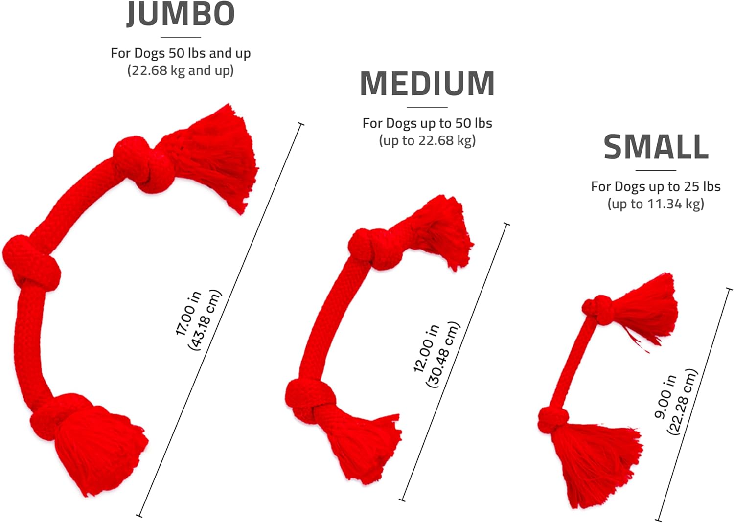 Playology Dri-Tech Rope X-Large Peanut Butter & Beef 2-Pack