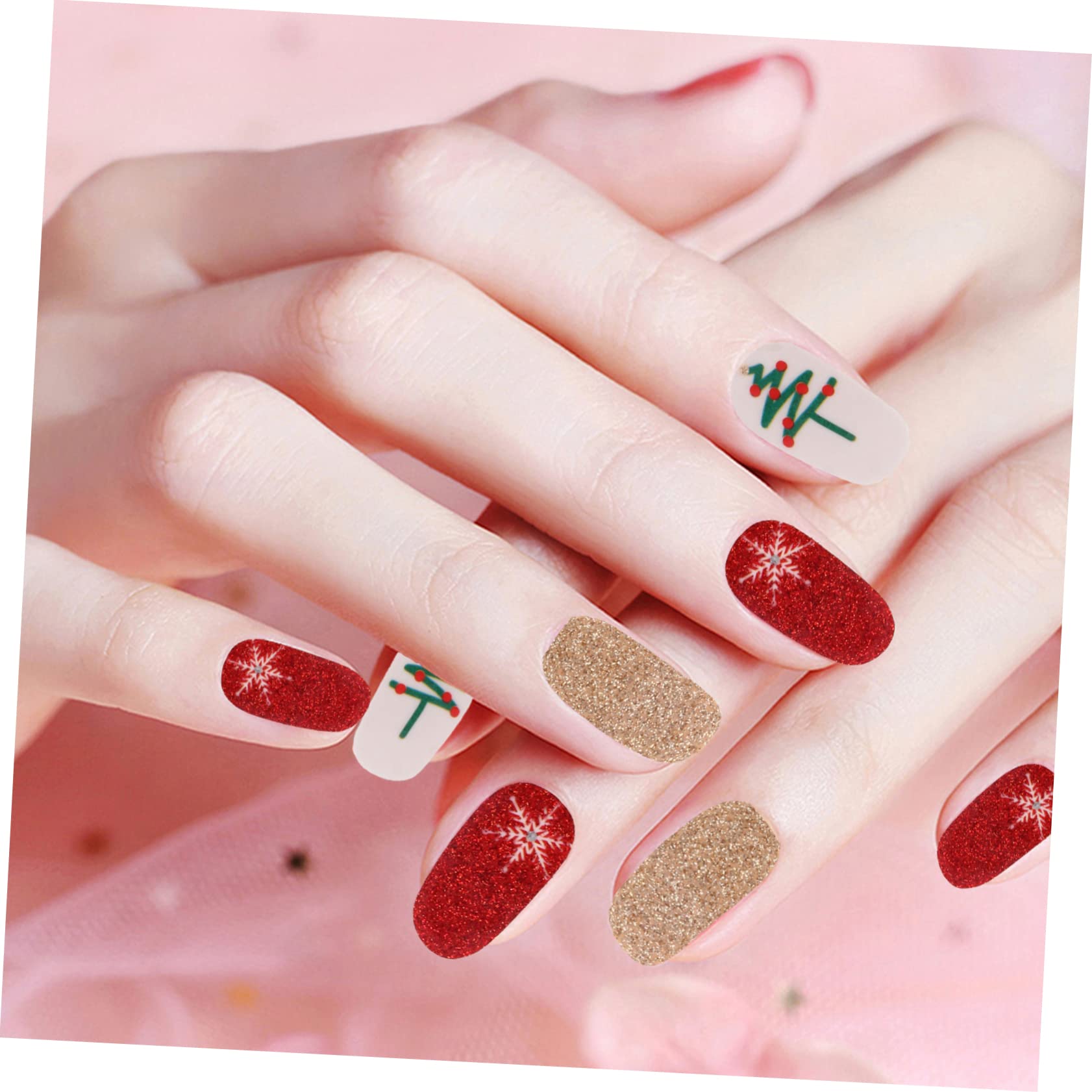 FRCOLOR 3 Set Adesivi Per Unghie Natalizie Adesivi Fai Da Te Per Unghie Natalizie Fai Da Te Per ie ie Per Nail Art ie Per ie 10 fogli*3