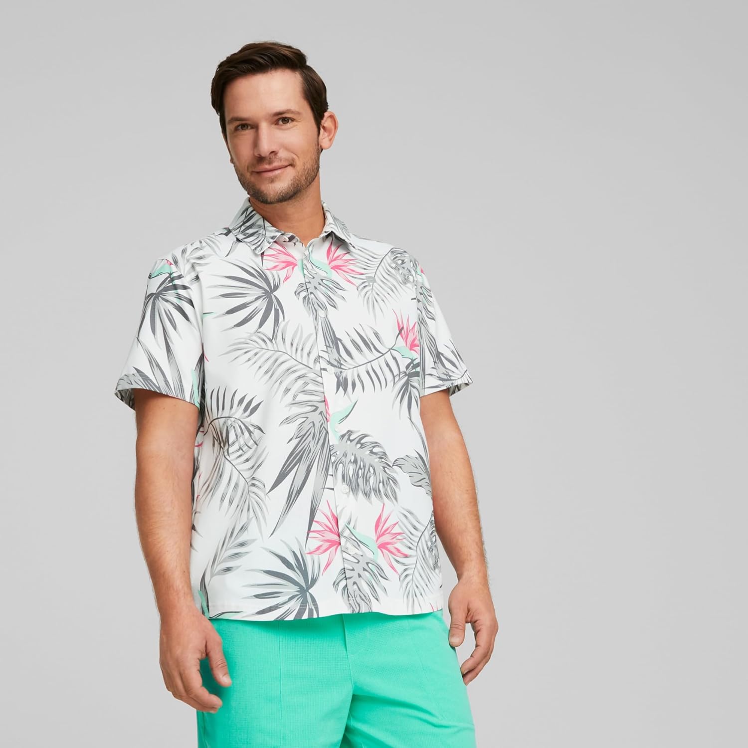 Palm Tree Crew Puma X Ptc Paradise Button Down - Image 5