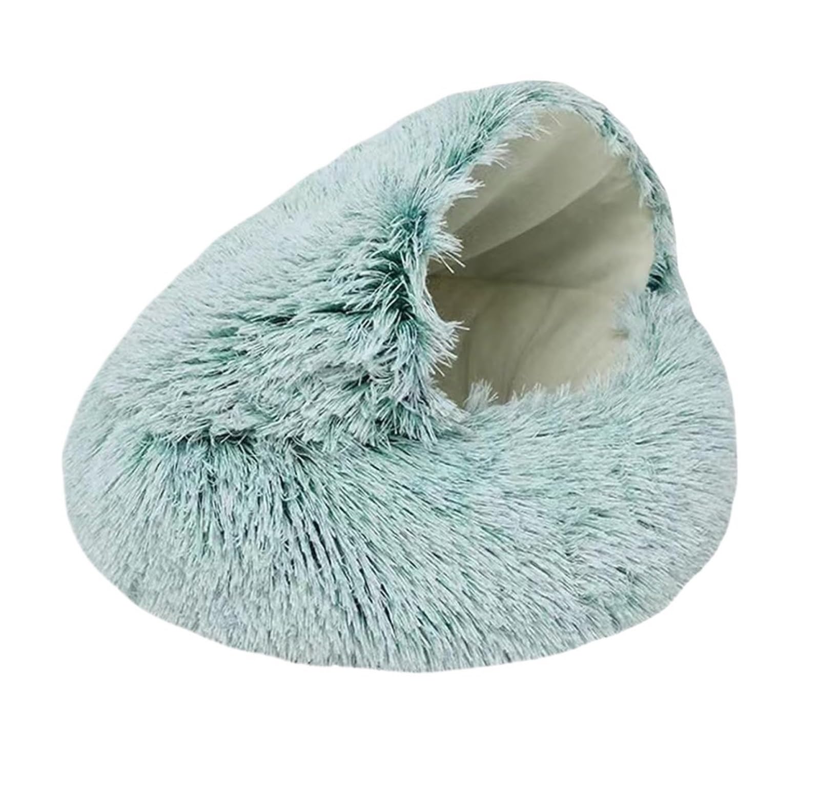 Generisch Olvys Cosy Cocoon legowisko dla psa, Cocoon, legowisko dla zwierząt domowych, z poszewką na poduszkę, nadaje się do prania, okrągłe legowiska dla kotów, materac dla zwierząt domowych
